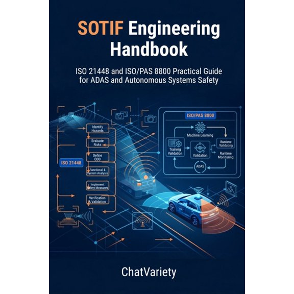 Software-Defined Vehicle Engineering SOTIF Engineering Handbook: ISO 21448 and ISO/PAS 8800 Practical Guide for ADAS and Autonomous Systems Safety, (Paperback)