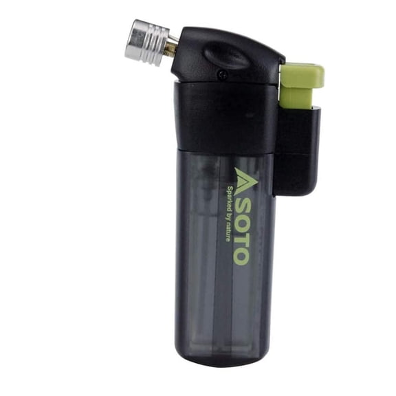 SOTO Refillable Torch Lighter, 4.33"L x 2.36"W x 0.91"Th