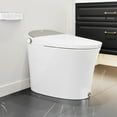 thumbnail image 1 of SOTOMO Smart Toilet with Bidet, Heated Seat, Warm Water Wash, Air Dryer, Auto Flush, Auto Open & Close Lid, Nightlight, Remote Control, Knob & Foot Kick Control, Power Outage Flush, 1 of 10