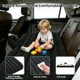 thumbnail image 1 of SOTOS Car Air Mattress for SUV Backseat Flocked Top with Pillow, Portable Inflatable Bed with Electric Pump for Road Trip Camping, 1 of 9