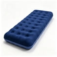 thumbnail image 1 of SOTOS Twin Air Mattress with Flocked Top, 12 inch Air Bed, Inflatable Bed for Camping Guest Home Use Portable, 1 of 9