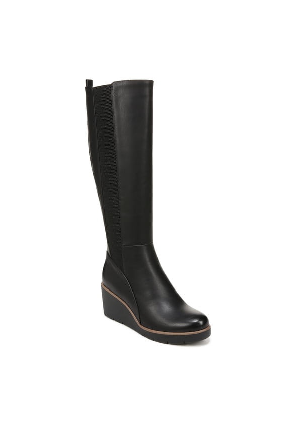 SOUL Naturalizer Womens Adrian Knee High Wedge Boots - Medium & Wide Width