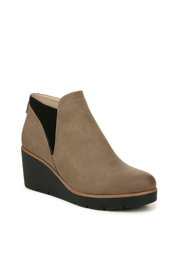 SOUL Naturalizer Womens Affirm Water Resistant Wedge Ankle Booties - Medium & Wide Width