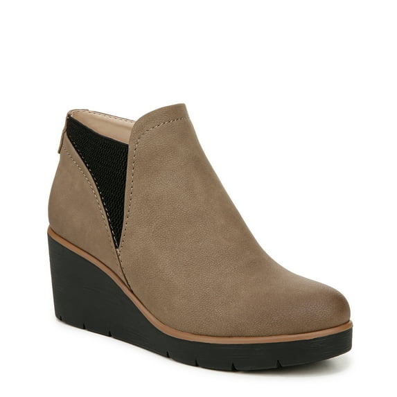 SOUL Naturalizer Womens Affirm Water Resistant Wedge Ankle Booties - Medium & Wide Width
