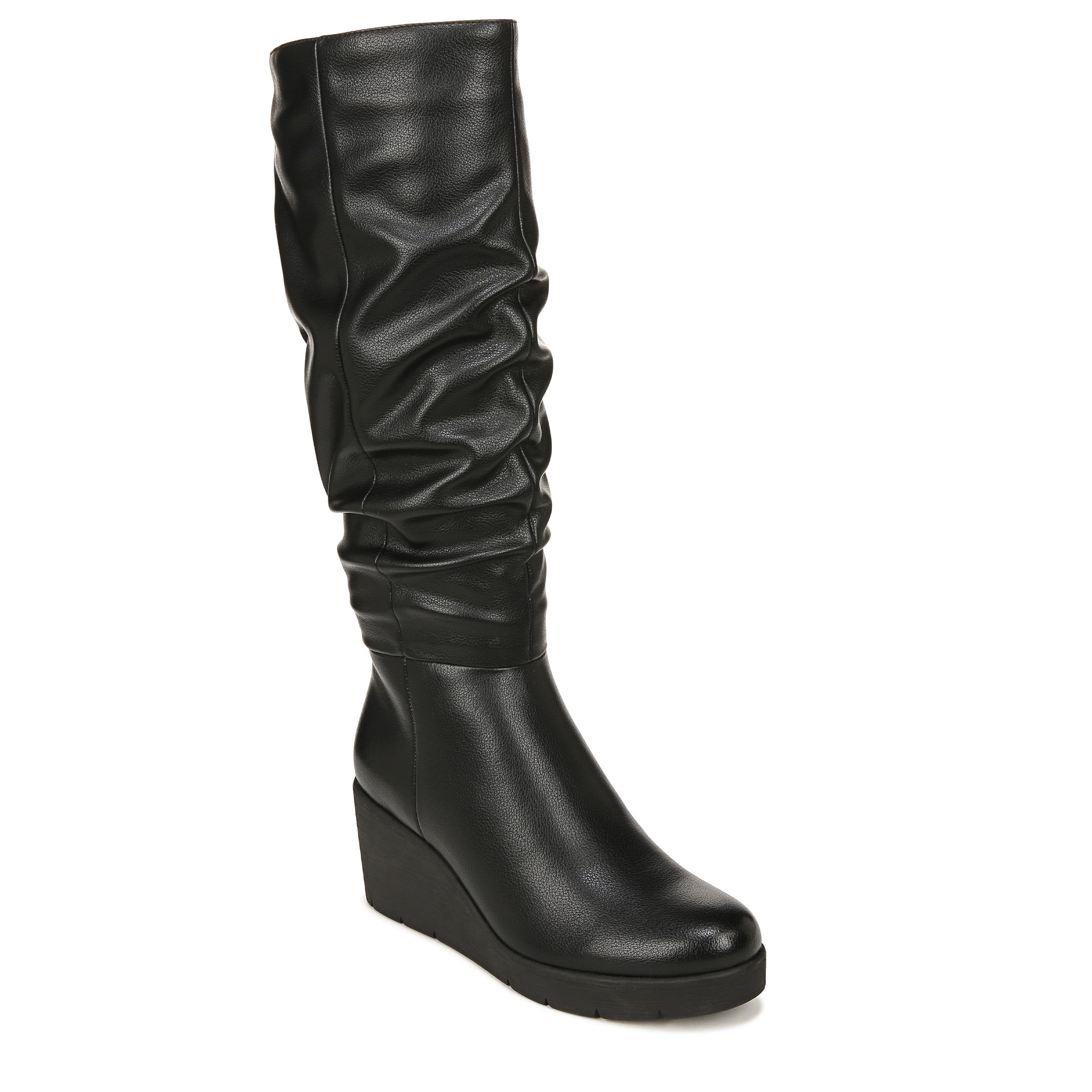 SOUL Naturalizer Womens Aura High Shaft Boots Medium Wide Width Walmart