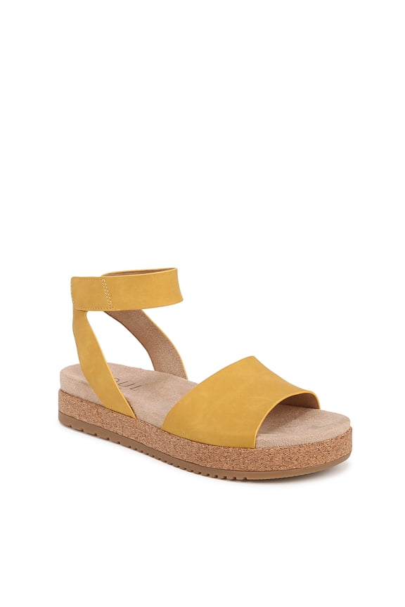 SOUL Naturalizer Womens Deara Platform Flat Sandals - Medium & Wide Width