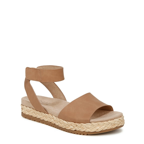 SOUL Naturalizer Womens Deara Platform Flat Sandals - Medium & Wide Width
