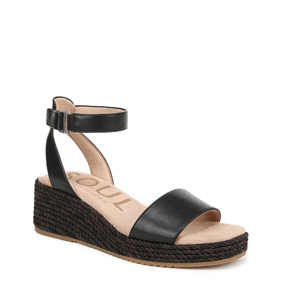 SOUL Naturalizer Womens Gloria Espadrille Wedge Sandal - Medium & Wide Width