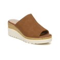 thumbnail image 1 of SOUL Naturalizer Womens Good Times-M Faux Leather Slide Wedge Sandals, 1 of 3