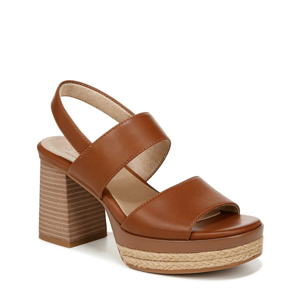 SOUL Naturalizer Womens Holly Slingback Platform Sandals - Medium & Wide Width