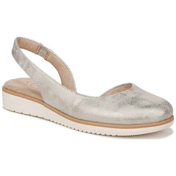 SOUL Naturalizer Womens Idea-Dorsay Slingback Casual Flats - Medium & Wide Width