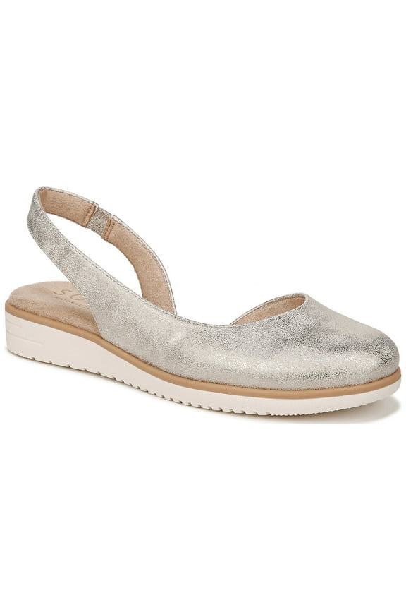 SOUL Naturalizer Womens Idea-Dorsay Slingback Casual Flats - Medium & Wide Width