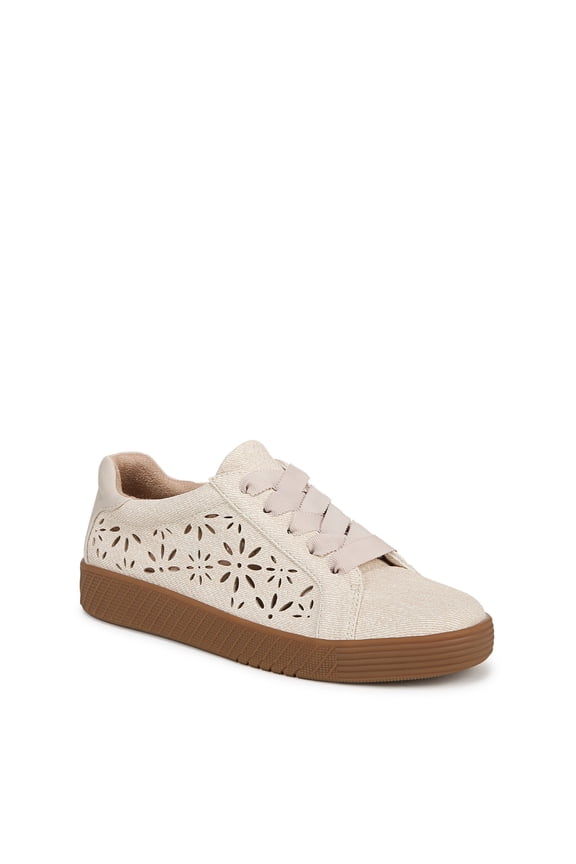 SOUL Naturalizer Womens Neela-Perf Sneaker Light Sand Beige Fabric 8 M - Medium & Wide Width
