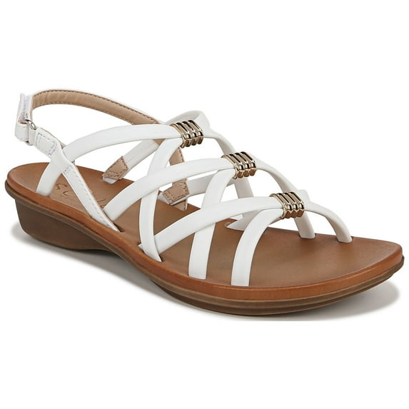 SOUL Naturalizer Womens Sierra Strappy Flat Sandals - Medium & Wide Width