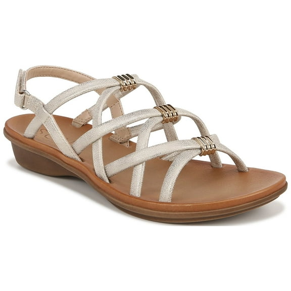 SOUL Naturalizer Womens Sierra Strappy Flat Sandals - Medium & Wide Width