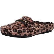 SOUL Naturalizer Womens Style Clog 8.5 Wide Mocha Cheetah