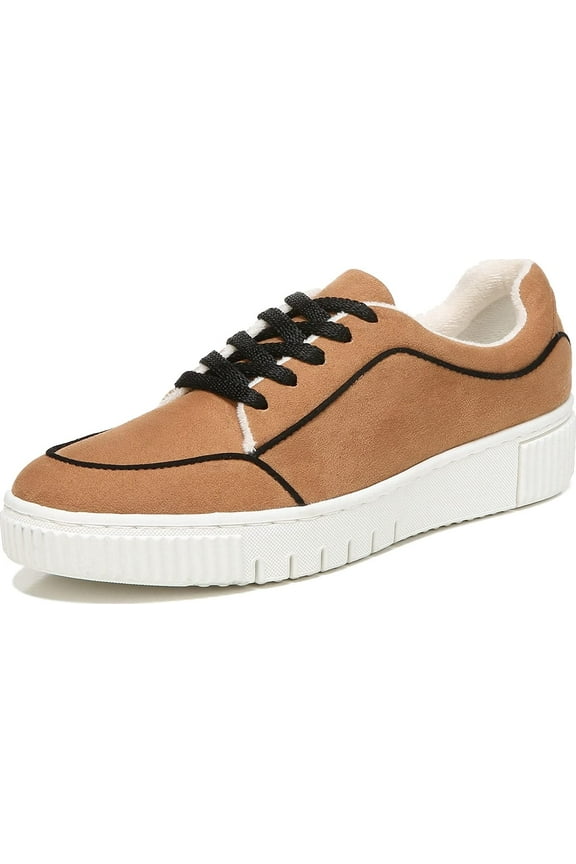 Soul by Naturalizer Women's Tia-Laces Sneaker Toffee 6M