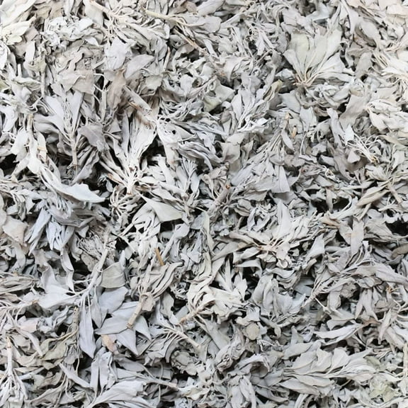 SOUL STICKS California White Sage Organic Loose Clusters Leaves Bulk for Cleansing, Purification, Meditation, Smudging and Negativity Clearing 2 oz