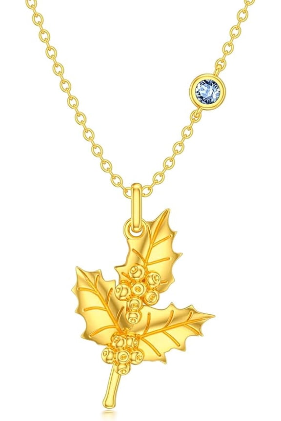 Birth Flower Necklace Birthstone 12 Month Bouquet Pendant Floral S925 Sterling Silver Birth Flower Pendant Jewelry Birthday Mother’s Day Gift