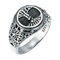 thumbnail image 1 of SOULMEET Christmas Gifts Viking Tree of Life Rings for Men 925 Sterling Silver Tree of Life Family Ring Jewelry Gift for Men Friend Father, 1 of 7