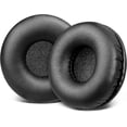 thumbnail image 1 of SOULWIT 50mm Ear Pads Cushions Replacement for Plantronics HW111N/HW251N/HW261NC/HW510/HW520, H251N/H261N/H351N/H361N, Earpads for Savi W410/W420/W710/W720, Audio 310/345/478/487/626/628 - Black, 1 of 6
