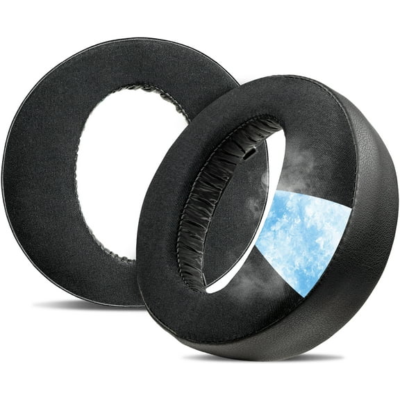 SOULWIT Cooling Gel Earpads Cushions Replacement for Sony PlayStation 5 Pulse PS5 3D Wireless Headset, Ear Pads Cushions with Noise Isolation Foam
