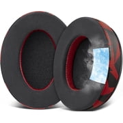 Cooling Gel Earpads for HyperX Cloud 2/3/1/Alpha/Flight/Stinger/Stinger2/Core/Pro, CloudX Stinger/Flight Series Headset - Red Storm