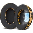 thumbnail image 1 of SOULWIT Cooling Gel Replacement Earpads Cushions for HyperX Cloud 1/2/3/Pro/Core, Cloud Alpha/Flight/Stinger Series, CloudX Stinger/Flight Series Headset - Tiger Stripes, 1 of 5