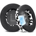 thumbnail image 1 of SOULWIT Cooling-Gel Replacement Earpads for Steelseries Arctis Nova Pro Wired, Nova 1/1X/1P/3/3P/3X/4/7/7X/7P Headphones, Ear Pads Cushions with Noise Isolation Foam - Snow Leopard, 1 of 6