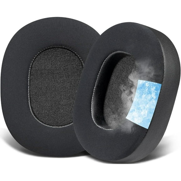 SOULWIT Cooling Gel Replacement Earpads for Plantronics (Poly) Rig 500 Pro Series Headset - Black