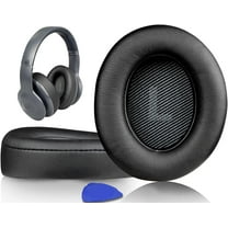 SOULWIT Ear Pads Replacement for JBL Everest 700 (Model: V700BT) Headphones, Earpads Cushions with High-Density Noise Isolation Foam, Softer Protein Leather - Black