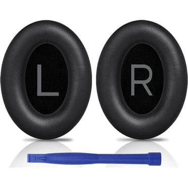 SOULWIT Earpads Replacement for Bose QuietComfort 45 (QC45)/QuietComfort SE (QC SE)/New Quiet Comfort Wireless Over-Ear Headphones, Ear Pads Cushions with Softer Protein Leather