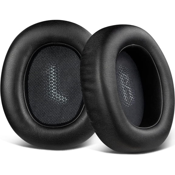 SOULWIT Earpads Replacement for JBL Everest Elite 750 (750NC Model: V750NXT) Headphones, Ear Pads Cushions with High-Density Noise Isolation Foam, Softer Protein Leather - Black