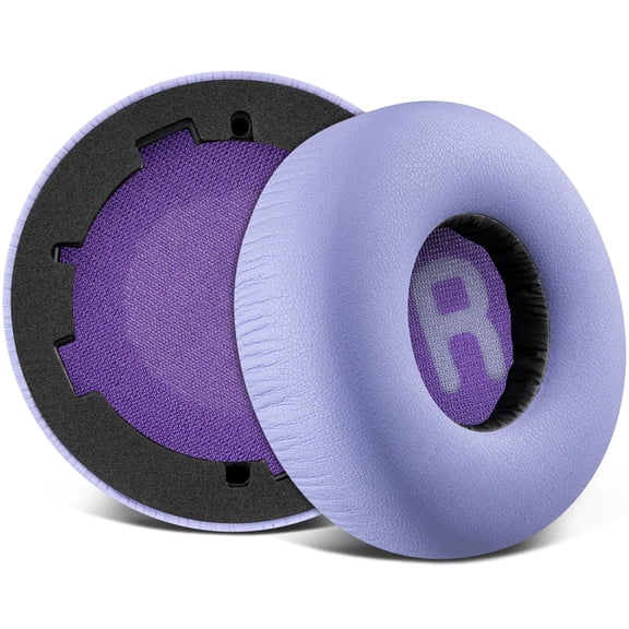 SOULWIT Earpads Replacement for JBL Tune 600(T600BTNC 600BTNC)/660(T660NC 660NC)/670(T670NC 670NC) Headphones, Ear Pads Cushions with Soft Protein Leather, Noise Isolation Foam - Purple