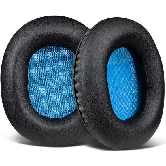 SOULWIT Earpads Replacement for Sennheiser HD6 Mix/HD7 DJ/HD8 DJ Headphones, Ear Pads Cushions with Softer Protein Leather, High-Density Noise Isolation Foam