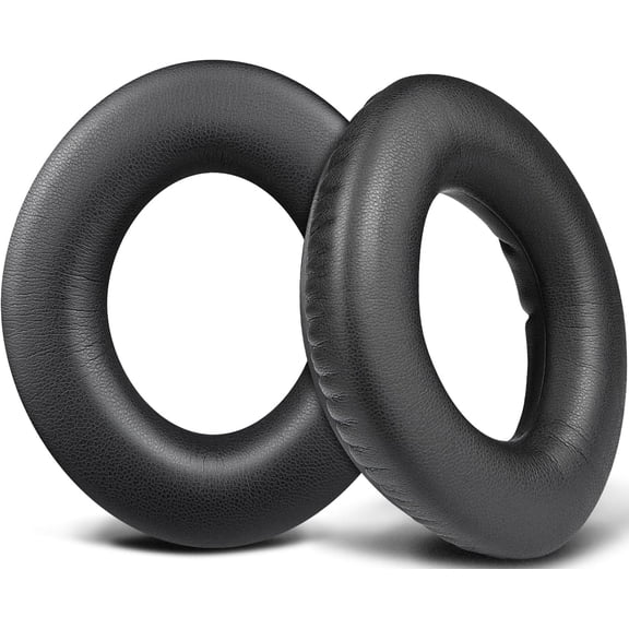 SOULWIT Earpads Replacement for Sennheiser PXC360 BT(PXC 360BT), PX360/BT(PX 360/BT), MM550(MM550-X), HD360 Pro(HD 360 Pro), Ear Pads Cushions with Noise Isolation Foam - Black