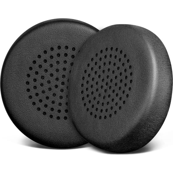 SOULWIT Earpads Replacement for Skullcandy Uproar Wired/Wireless Bluetooth On-Ear Headphones, Ear Pads Cushions with Softer Leather, Noise Isolation Foam - Black