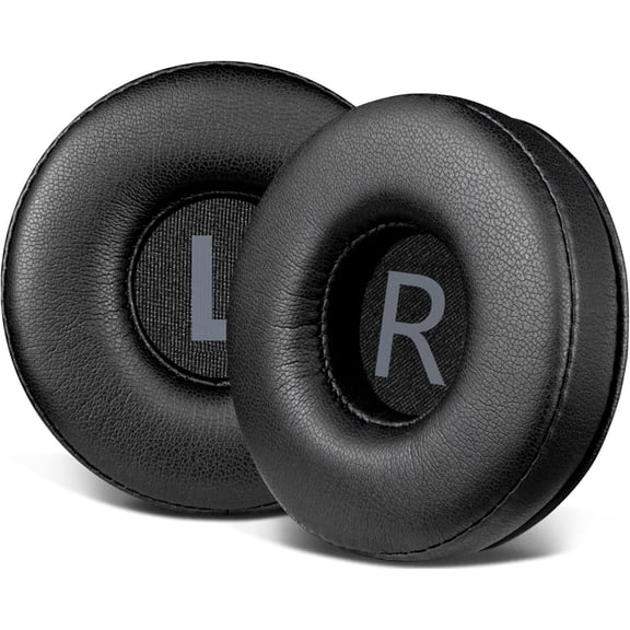 SOULWIT Earpads Replacement for Sony WH-CH500/CH510/CH520,MDR-ZX100/ZX110/ZX110NC/ZX220/XB200/ZX300/ZX330BT,MDR-V100/V150/V200/V250/V300/V400, Ear Pads Cushions for DR-BT101 - Black