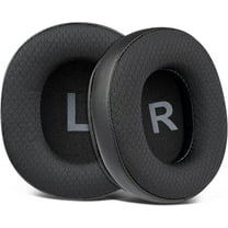 SOULWIT Earpads Replacement for EKSA E900/E900 Pro Gaming Headphones, Ear Pads Cushions with Durable Mesh Fabric, Noise Isolation Foam - Black