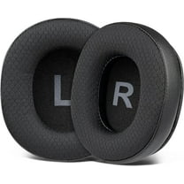 SOULWIT Earpads Replacement for OneOdio A70/A71 Over-Ear Headphones, Ear Pads Cushions with Durable Mesh Fabric, Noise Isolation Foam - Black