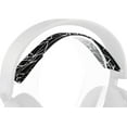 thumbnail image 1 of SOULWIT Flexible Fabric Replacement Headband for SteelSeries Arctis 3/Arctis 5 (Do Not Fit Other Arctis) Headset, Headphones Replacement Band, Headstrap Head Cushion Pad Repair Part - White Line, 1 of 3