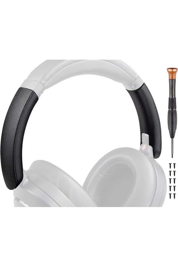 Headband Side Cover Slider Outer & Inner for Sony WH-XB910, XB910N Extra Bass Noise Cancelling Headphones(Do Not Fit WH-XB900N), Replacement Head Band Repair Part Accessories Kit - Black