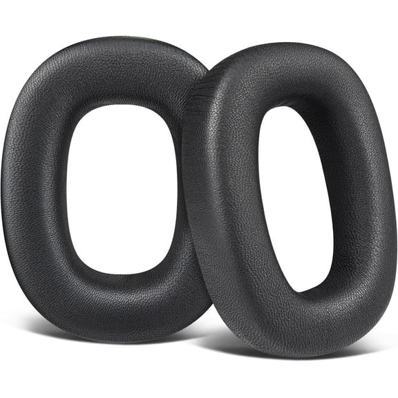 SOULWIT Lambskin Ear Pads Cushions Replacement for Bowers & Wilkins PX8/PX7 S2/PX7 S2e Over-Ear Headphones (Do Not Fit PX7), Earpads with High-Density Noise Isolation Foam - Black