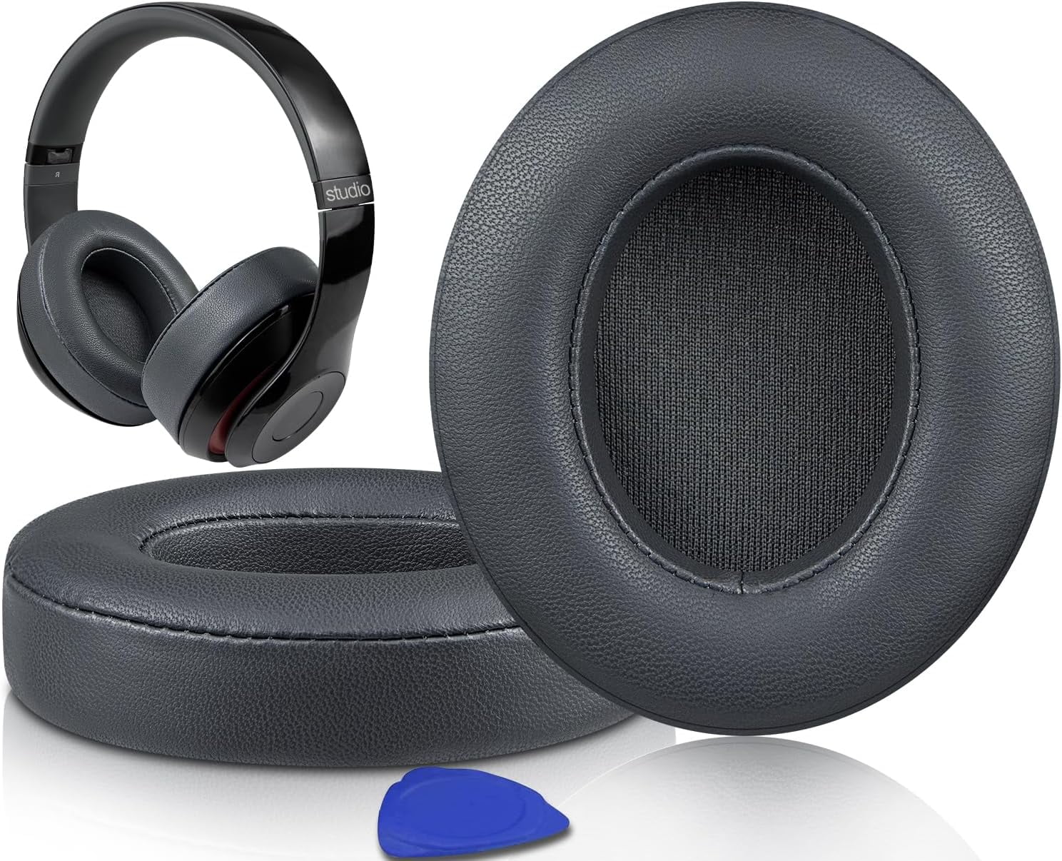 SOULWIT Lambskin Replacement Ear Pads Cushions for Beats Studio