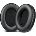 thumbnail image 1 of SOULWIT Lambskin Replacement Earpads for HyperX Cloud 1/2/3/Pro/Core/Alpha/Alpha S/Alpha Pro/Flight/Flight S/Stinger/Stinger S, CloudX Stinger/Stinger Core/Flight Headset - Black, 1 of 4