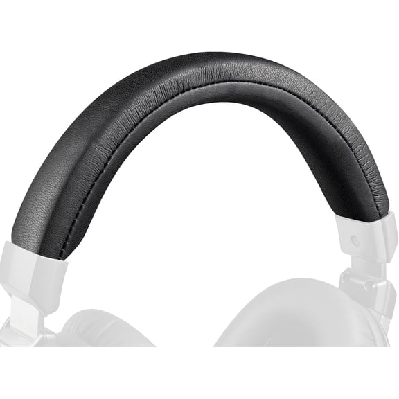 SOULWIT Headband Cover for Audio Technica ATH MSR7, MSR7NC, MSR7BK, MSR7GM, DSR7BT (Do Not Fit MSR7b/MSR7bBK/MSR7bGM) Headphones, Replacement Headstrap Pad Repair Part - Black