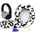 thumbnail image 1 of SOULWIT Replacement Ear Pads Cushions for Beats Studio 2 & Studio 3 Wired & Wireless Headphones, Earpads with Soft Protein Leather, Noise Isolation Memory FoamAdded Thickness - Snow Leopard, 1 of 6