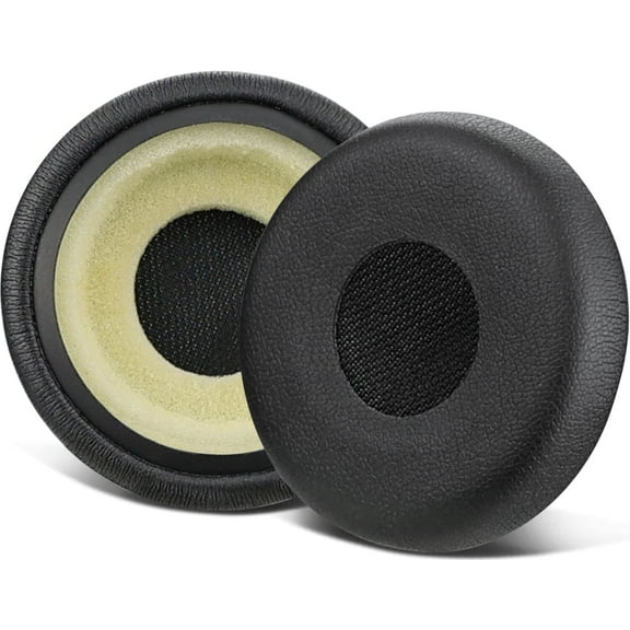 SOULWIT Replacement Ear Pads Cushions for Jabra Evolve 65/40/30/20 Headphones, Earpads for Jabra Evolve 65UC 65MS/ 40UC 40MS/ 30US 30II/ 20SE 20UC 20MS Headset - Black