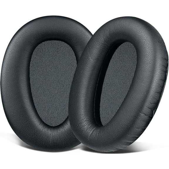 SOULWIT Replacement Ear Pads for Sony WH-CH700N/MDR-ZX780/MDR-ZX770/MDR-10R Over-Ear Headphones, Earpads Cushion with Soft Protein Leather, High Density Foam - Titanium