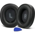 thumbnail image 1 of SOULWIT Replacement Earpads for JBL E55BT(E55 BT) Over-Ear Wireless Headphones, Ear Pads Cushions with Softer Protein Leather, Noise Isolation Foam - Protein Leather Black, 1 of 6